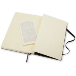 Notatnik w kratkę Classic 13 x 21 cm - Moleskine - czarny twarda okładka