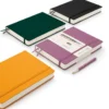 Notatnik 411 w kropki A5 - Leuchtturm1917 - Black, twarda okładka