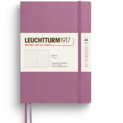 Notatnik w kropki A5 - Leuchtturm1917 - Dusty Rose, miękka okładka