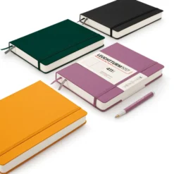 Notatnik 411 w kropki A5 - Leuchtturm1917 - Dusty Rose, twarda okładka