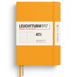 Notatnik 411 w kropki A5 - Leuchtturm1917 - Rising Sun, twarda okładka