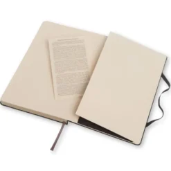 Notatnik w kropki A5 - Moleskine - czarny twarda okładka