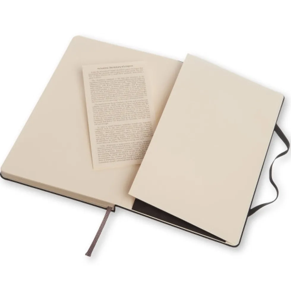 Notatnik w kropki A5 - Moleskine - czarny twarda okładka
