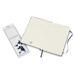 Notatnik w kropki A5 - Moleskine - granatowy twarda okładka