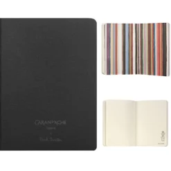 Notatnik w kropki Special Edition Paul Smith A6 - Caran d'Ache - czarny