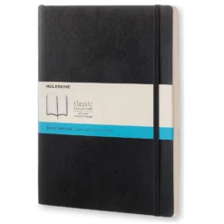 Notatnik w kropki XL - Moleskine - czarny miękka okładka