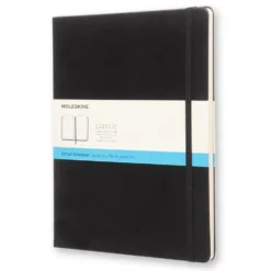 Notatnik w kropki XL - Moleskine - czarny twarda okładka