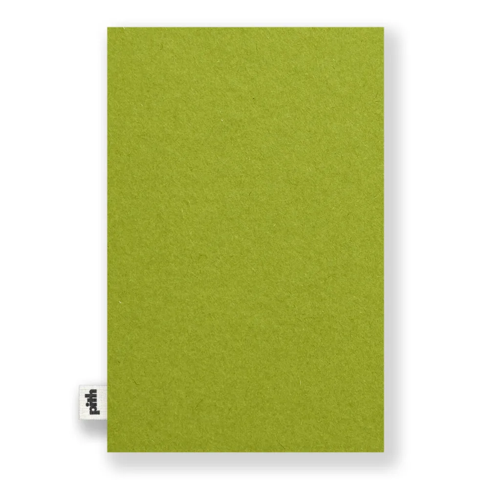 Notatnik w kropki Yuzu 12,9 x 19,8 cm - pith - Chartreuse