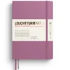 Notatnik w linię A5 - Leuchtturm1917 - Dusty Rose, twarda okładka