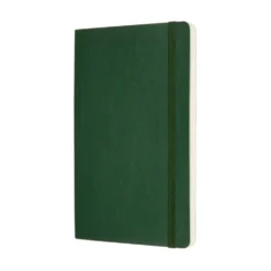 Notatnik w linie A5 - Moleskine - ciemnozielony miękka okładka