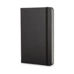 Notatnik w linie A5 - Moleskine - czarny twarda okładka