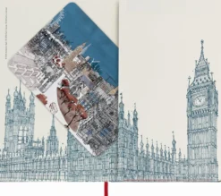 Notatnik w linie I am London 13 x 21 cm - Moleskine - twarda okładka