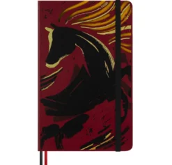 Notatnik w linie 2026 Year of the Horse Box - Moleskine - Red Fire Horse