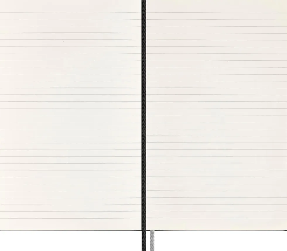 Notatnik w linię Harry Potter Lumos z długopisem - Moleskine x Kaweco - twarda okładka 100g/m2