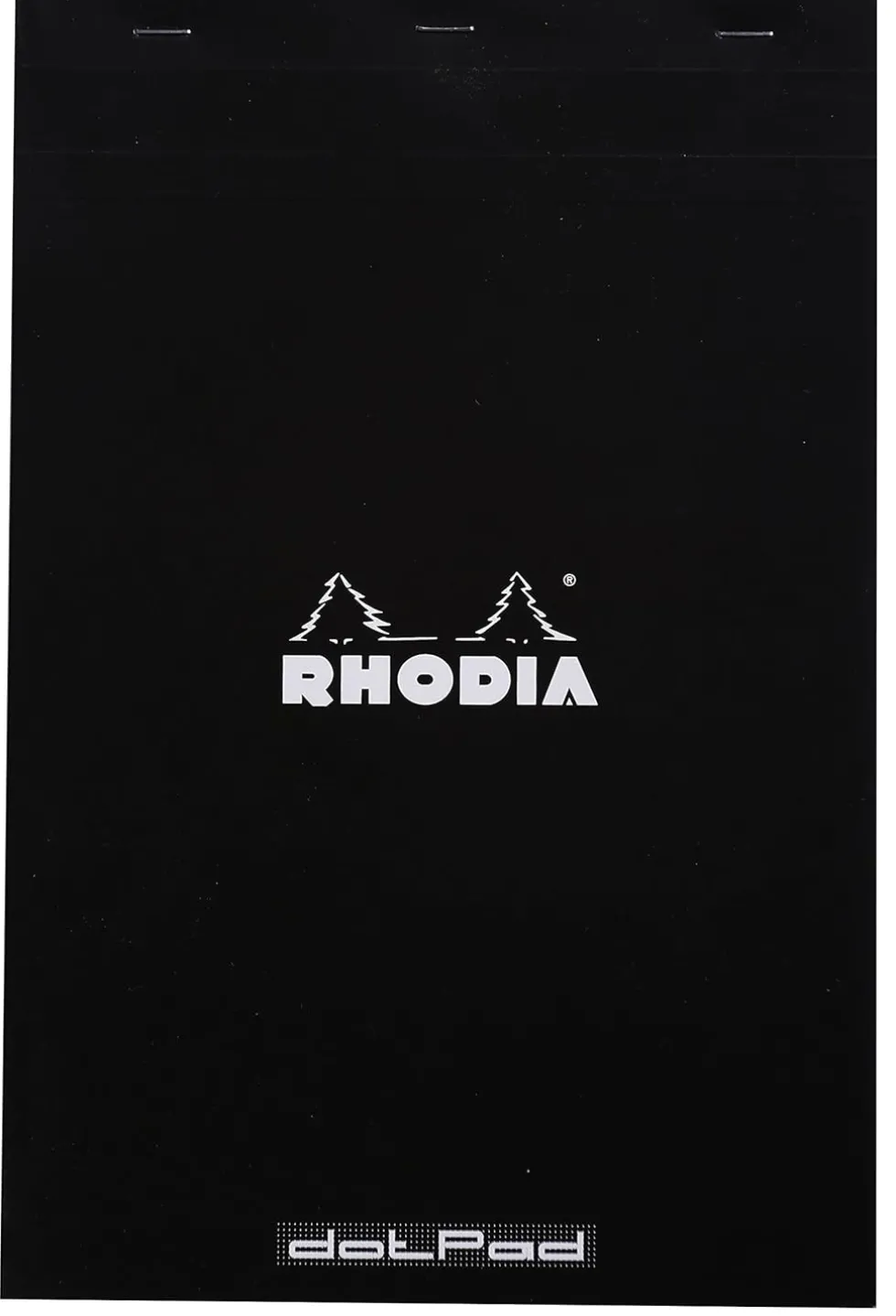 Notes dotPad - Rhodia - w kropki, czarny, A4+, 80 g, 80 ark.