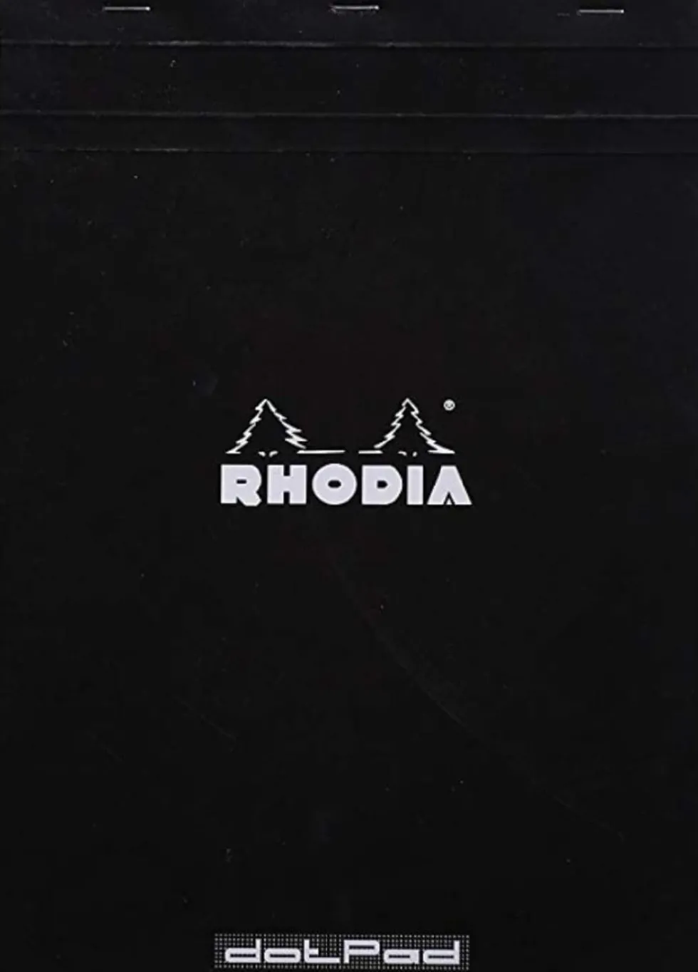 Notes dotPad - Rhodia - w kropki, czarny, A4, 80 g, 80 ark.