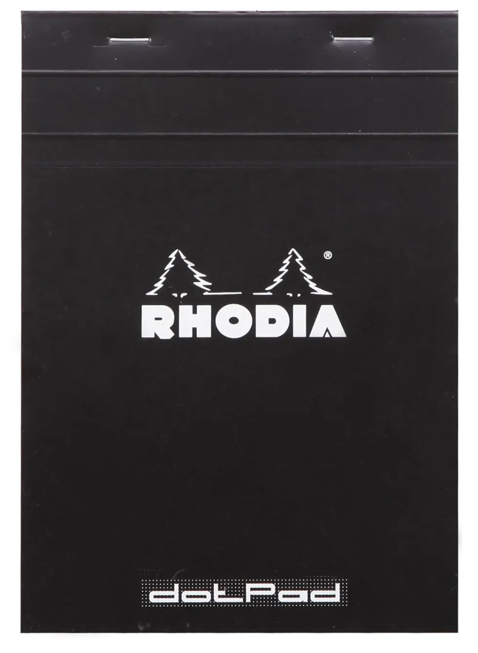 Notes dotPad - Rhodia - w kropki, czarny, A5, 80 g, 80 ark.