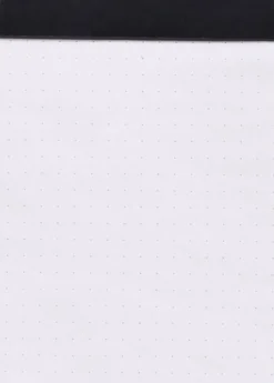 Notes dotPad - Rhodia - w kropki, czarny, 8,5 x 12 cm, 80 g, 80 ark.