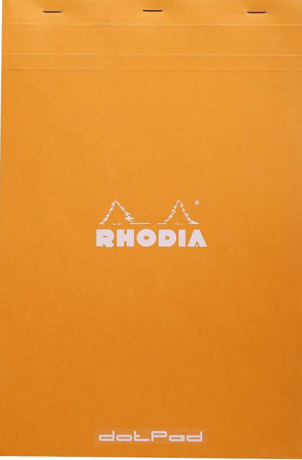 Notes dotPad - Rhodia - w kropki, pomarańczowy, A4+, 80 g, 80 ark.