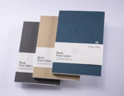 Notes Five Colors - Gmund - Grey 120 g 160 ark.