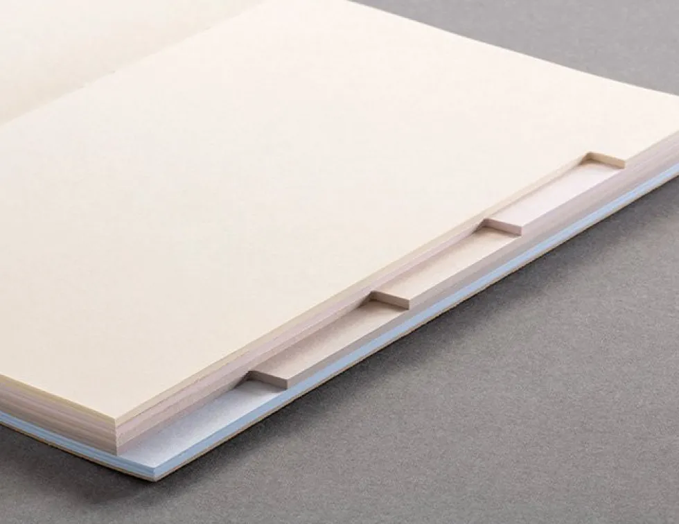 Notes Five Colors - Gmund - Grey 120 g 160 ark.