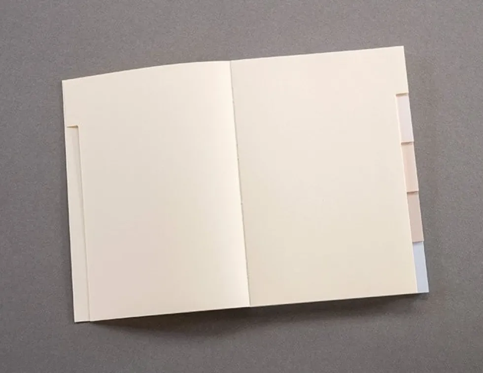 Notes Five Colors - Gmund - Grey 120 g 160 ark.