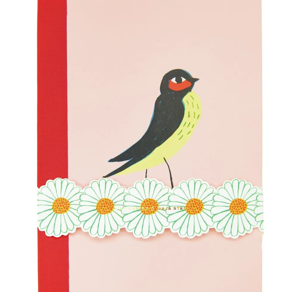 Notes gładki Midsommar Magic Bird 14,5 x 18 cm - Rico Design - 80 ark.