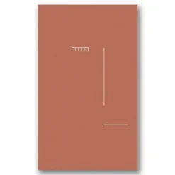 Notes Lico - Papierniczeni - gładki, terakota