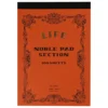 Notes Noble Pad A5 - Life - pomarańczowy