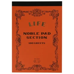 Notes Noble Pad A5 - Life - pomarańczowy