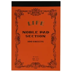 Notes Noble Pad B6 - Life - pomarańczowy