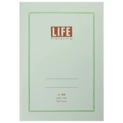 Notes Pistachio A5 - Life - szałwiowy