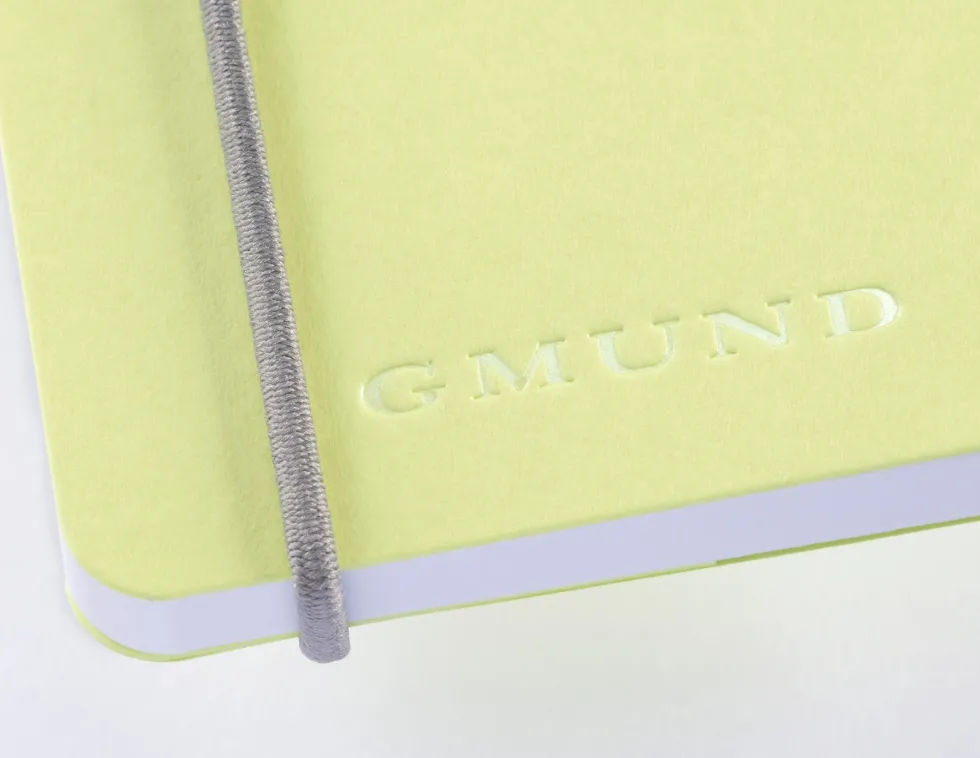 Notes Pocket Pad - Gmund - Lime 120 g 100 ark.