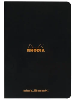 Notes - Rhodia - w kropki, czarny, A4, 80 g, 48 ark.