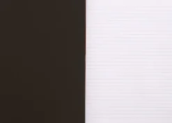 Notes - Rhodia - w linie, czarny, A4, 80 g, 48 ark.