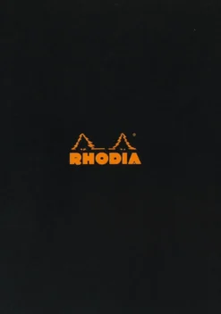 Notes - Rhodia - w linie, czarny, A4, 80 g, 48 ark.