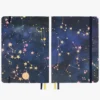 Notes Shimmering Stars B5 - Devangari - w kropki, miękka okładka, 120 g/m2