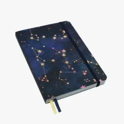 Notes Shimmering Stars B5 - Devangari - w kropki, miękka okładka, 120 g/m2