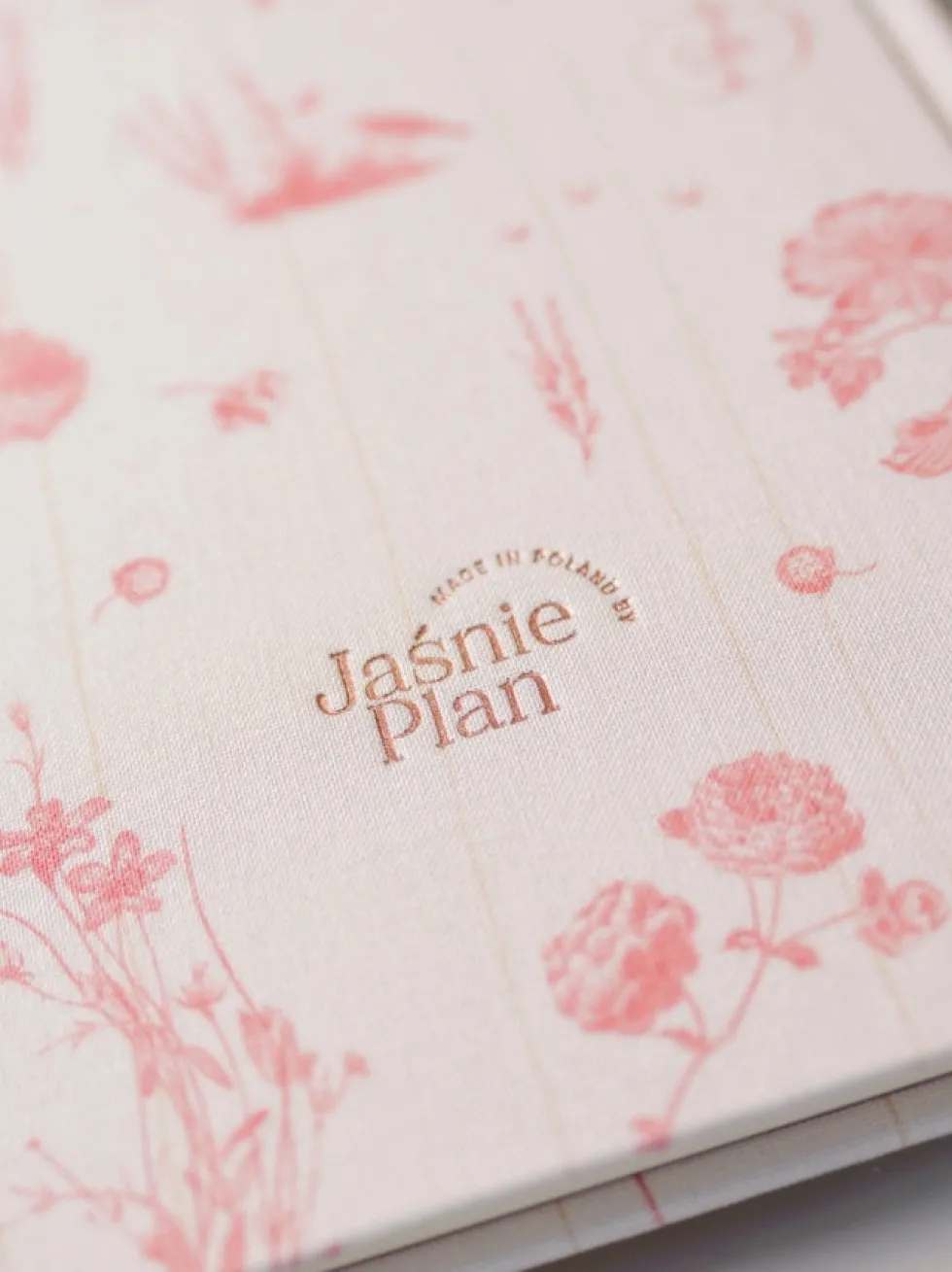 Notes Sielski A5 - Jaśnie Plan - jasnoróżowy