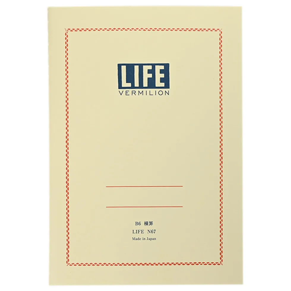 Notes Vermilion B6 - Life - kremowy