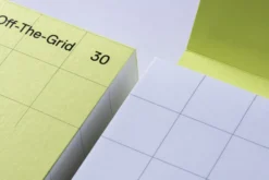 Notes w kratkę Off-The-Grid 30 - Gmund - Lime 100 g 250 ark.