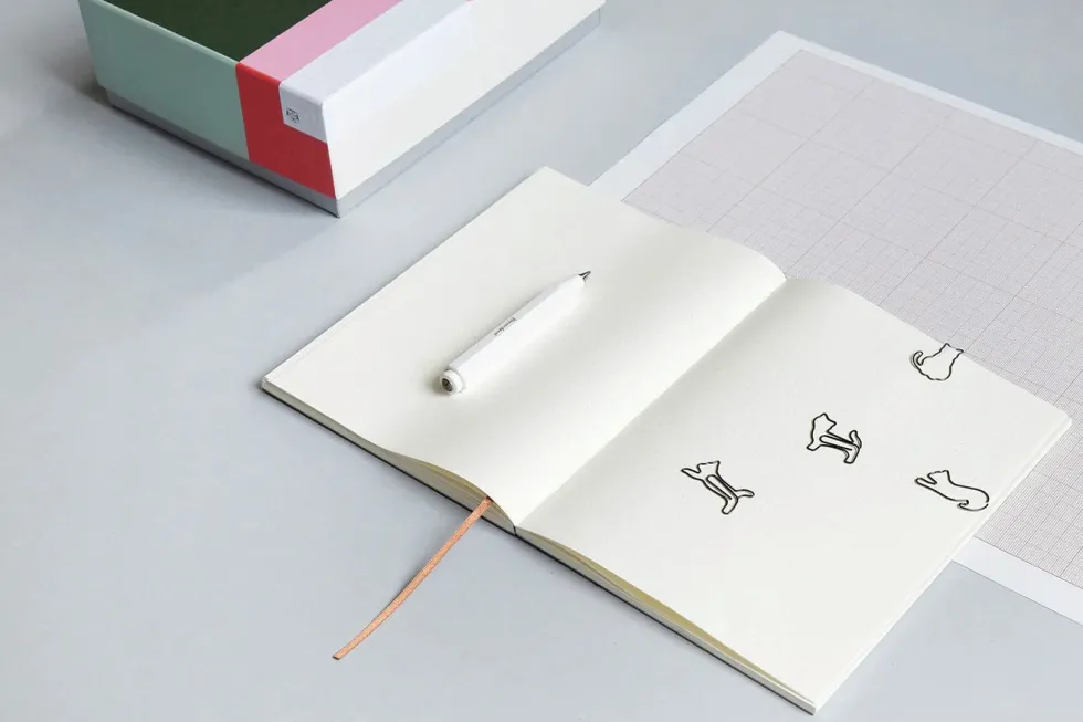 Notes w kropki Klasyk - Papierniczeni - Kakao 80 ark.
