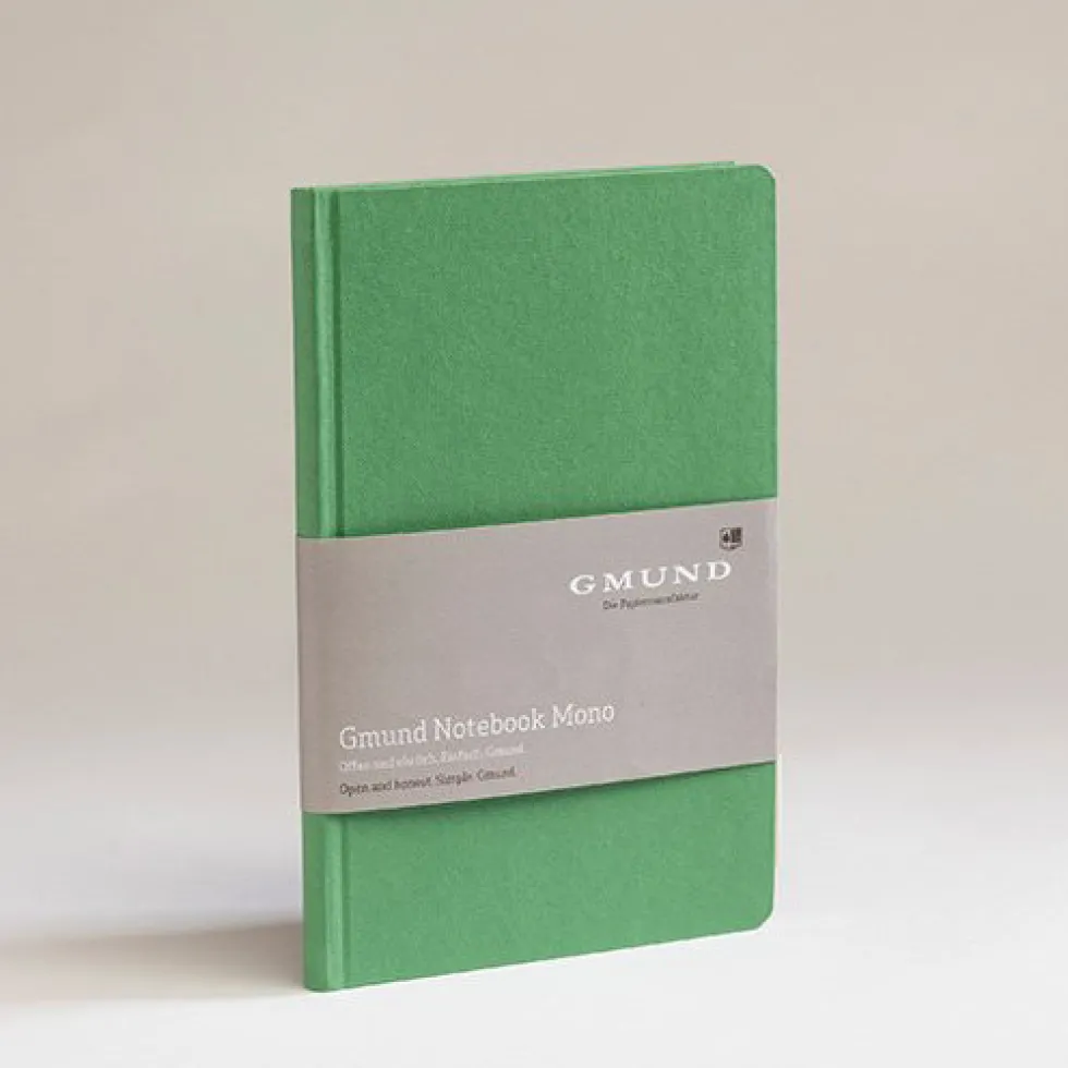 Notes w kropki Mono - Gmund - Sage 115 g 112 ark.