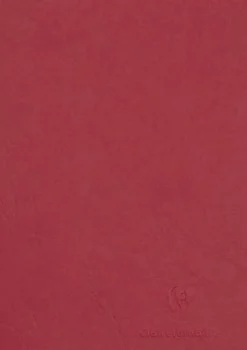 Notes w linie Age Bag A5 - Clairefontaine - Red 90 g 96 stron
