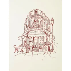 Notes w linie Bistro Parisien A5 - J.Herbin - 120 g/m2