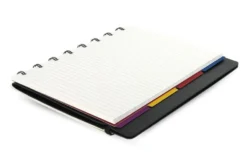 Notes w linie Classic - Filofax - czarny A5