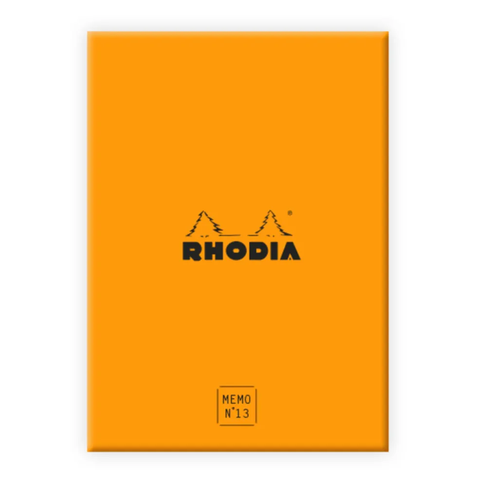 Notes w pudełku Memo Pad No. 13 - Rhodia - w kropki, A6, 80 g, 240 ark.
