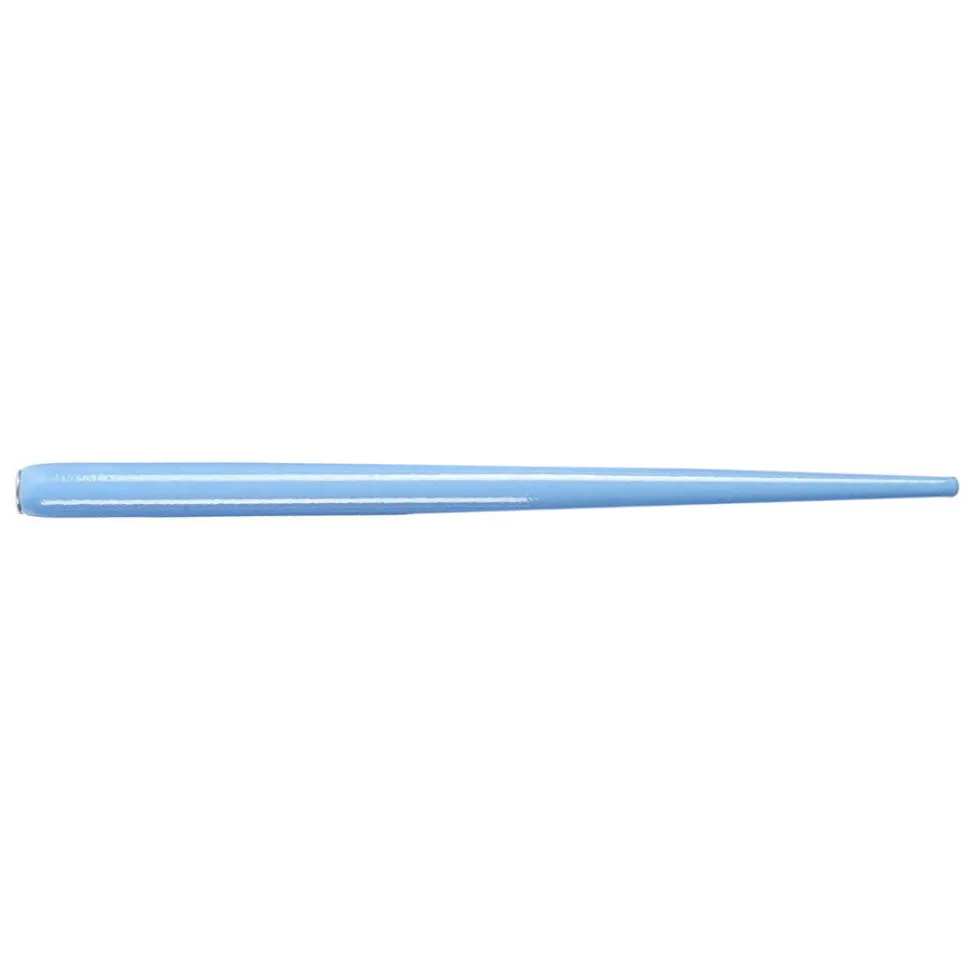 Obsadka drewniana do kaligrafii - Deml - prosta, Baby Blue, 17 cm