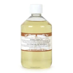 Olej lniany bielony rafinowany - Renesans - połysk 500 ml