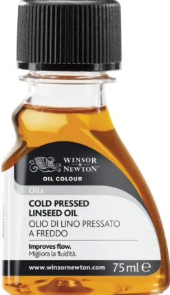 Olej lniany do farb olejnych Cold Pressed - Winsor & Newton - 75 ml